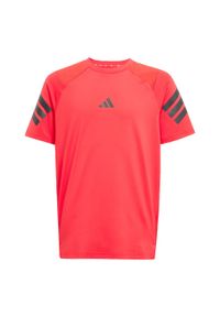 Adidas - Koszulka All Sports Nxt Kids. Kolor: czerwony, czarny, wielokolorowy. Technologia: ClimaCool (Adidas)