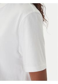 Tommy Jeans T-Shirt Badge DW0DW22202 Écru Boxy Fit. Materiał: bawełna #4