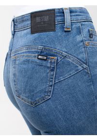 Big-Star - Spodnie jeans damskie Melinda High Waist 328. Stan: podwyższony. Kolor: niebieski #6