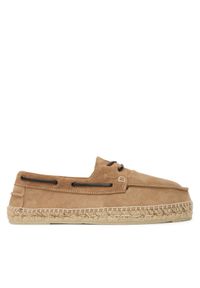 Espadryle Manebi. Kolor: brązowy
