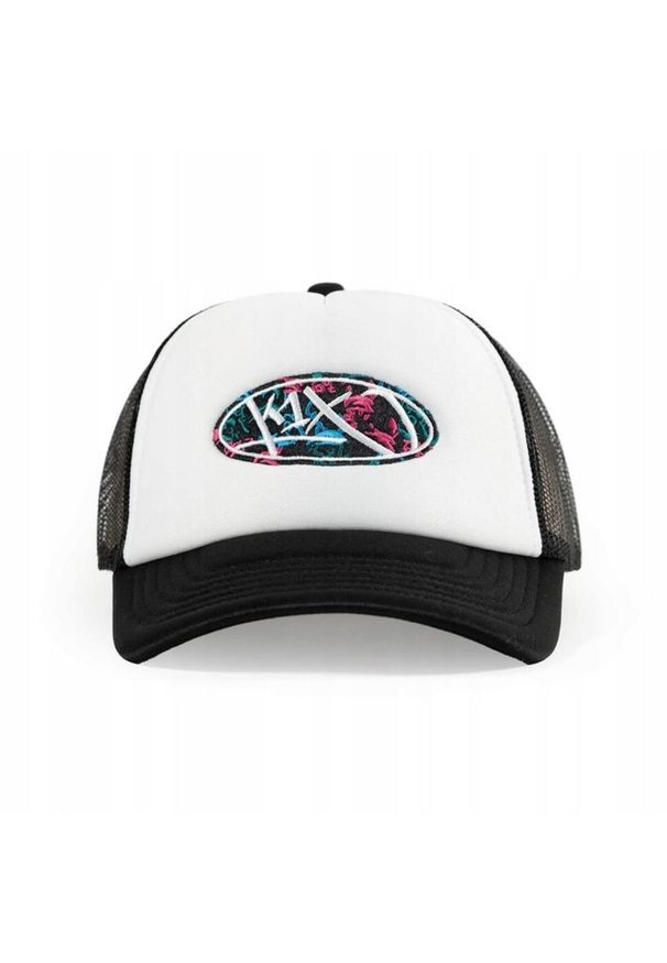 Czapka z daszkiem K1X Badge Trucker Snapback - KXM241-052. Kolor: czarny, biały, wielokolorowy