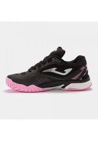 Buty tenisowe damskie Joma SET LADY black clay. Kolor: czarny, różowy, wielokolorowy. Sport: tenis