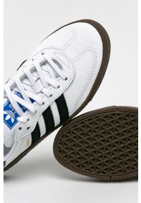 adidas Originals - Buty Sambarose. Nosek buta: okrągły. Zapięcie: sznurówki. Kolor: biały. Materiał: syntetyk, materiał, skóra, guma. Szerokość cholewki: normalna. Obcas: na obcasie. Wysokość obcasa: niski #4