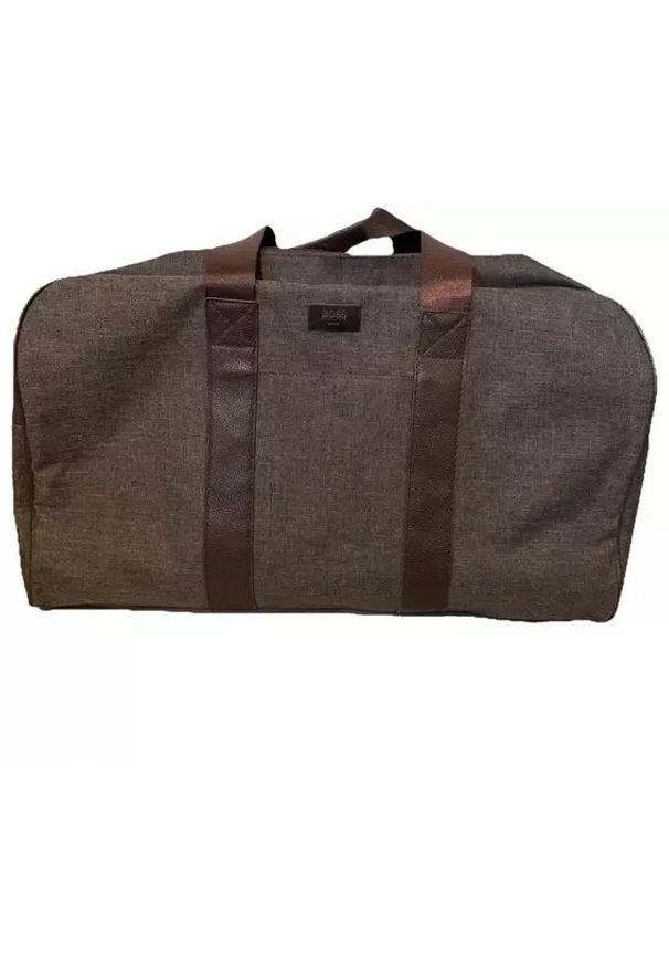 HUGO BOSS - Hugo Boss Torba podróżna Duffle Dark Brown 50 x 18 x 31 cm