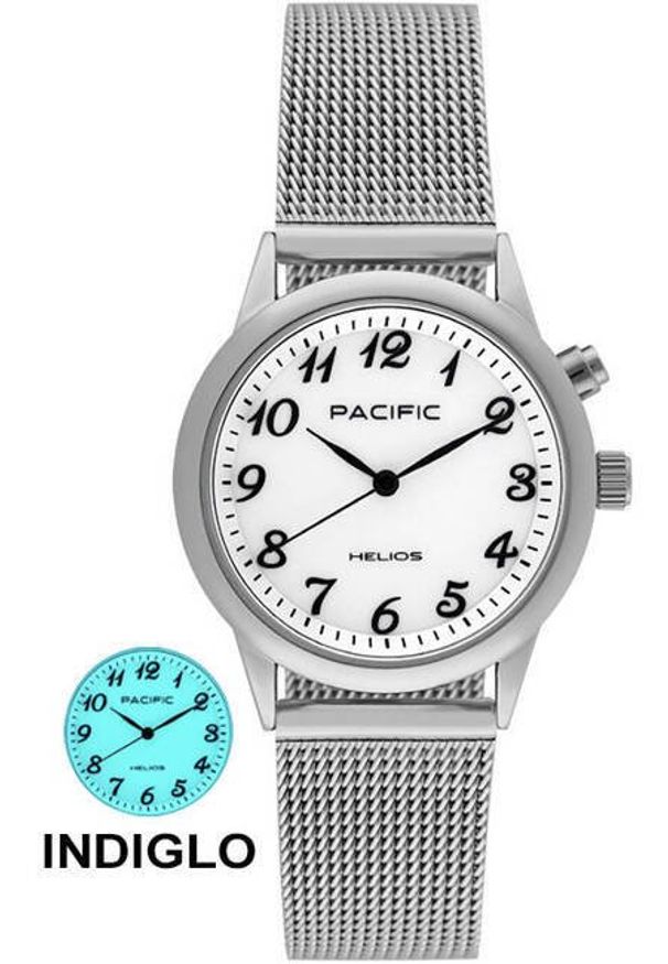Zegarek damski Pacific HLC-0001-01 siatka mesh. Materiał: mesh