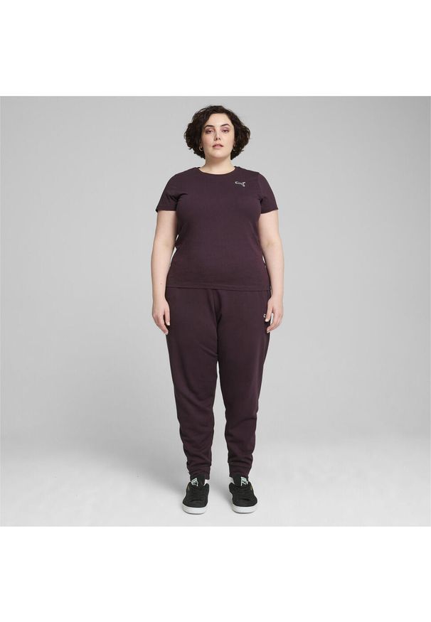 Puma - Damska koszulka Better Essentials PUMA Midnight Plum Purple. Kolor: fioletowy