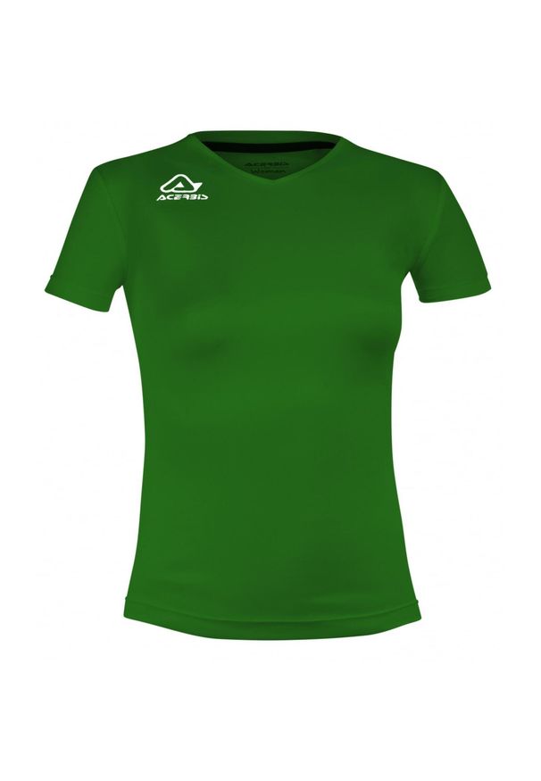 ACERBIS - Damska koszulka mc Acerbis Devi. Kolor: zielony. Materiał: poliester. Sport: piłka nożna