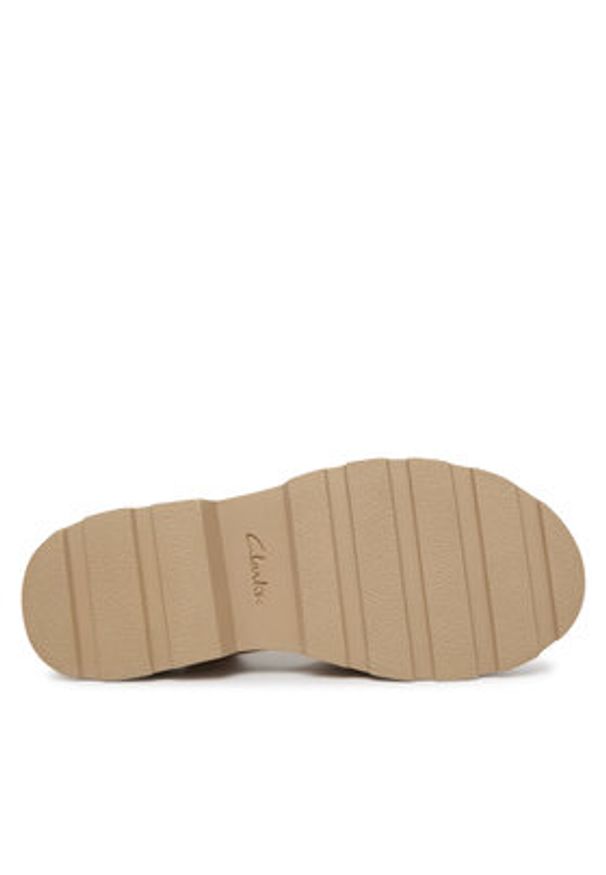 Clarks Sandały Orinoco3 Cross 26186092 Écru. Kolor: kremowy. Materiał: skóra
