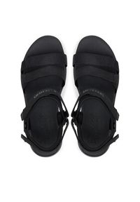 skechers - Skechers Sandały D'Lux Walker-Going-Out Vibes 119828/BBK Czarny. Kolor: czarny. Materiał: materiał #5