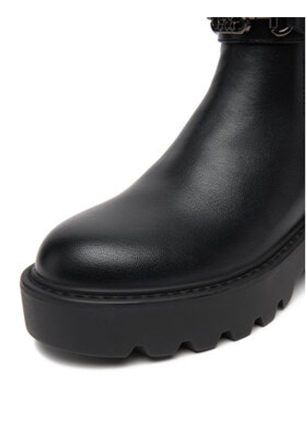Nine West Sztyblety CEO-KAMILA-01 Czarny. Kolor: czarny. Materiał: materiał, syntetyk