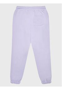 Calvin Klein Jeans Spodnie dresowe Logo IG0IG01509 Fioletowy Relaxed Fit. Kolor: fioletowy. Materiał: bawełna