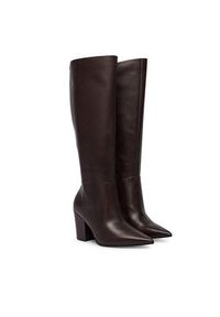 Guess Kozaki FLFNRL LEA11 Brązowy. Kolor: brązowy. Materiał: skóra #6