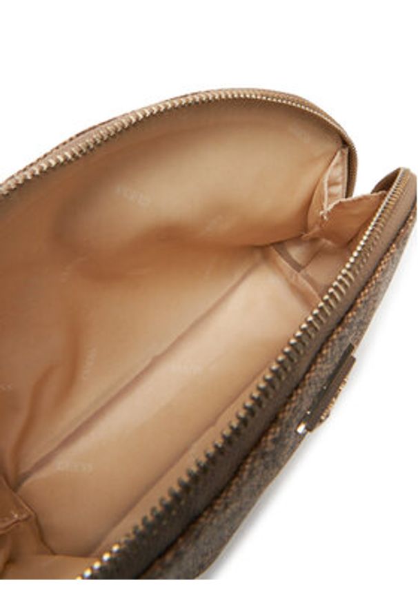 Guess Kosmetyczka PW7501 P5170 Beżowy. Kolor: beżowy. Materiał: skóra