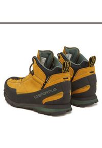 LA SPORTIVA - La Sportiva Trekkingi Boulder X Mid GTX ZFAS054E32E26 Żółty. Kolor: żółty. Materiał: zamsz, skóra. Sport: turystyka piesza #3