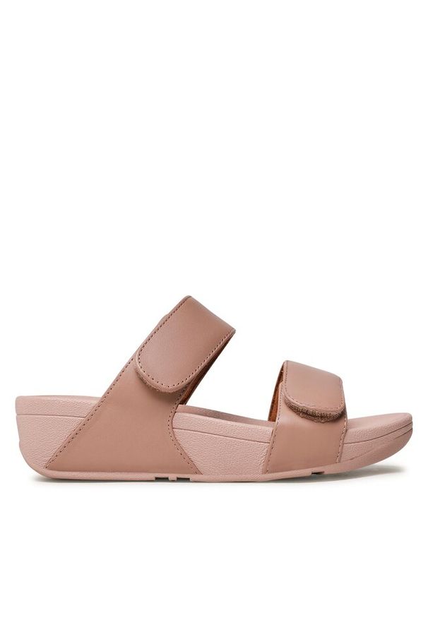 Klapki FitFlop. Kolor: beżowy
