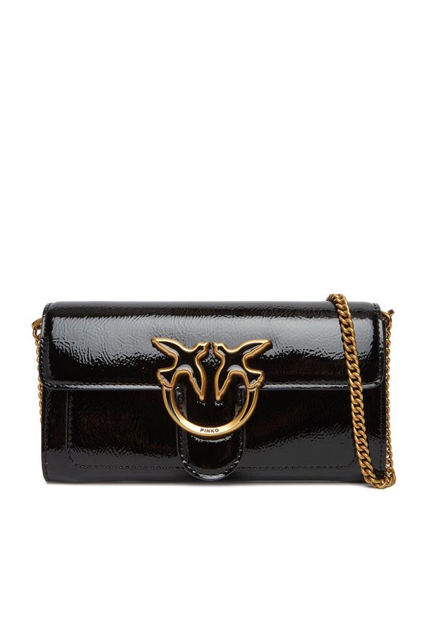 Pinko - Torba PINKO. Kolor: czarny