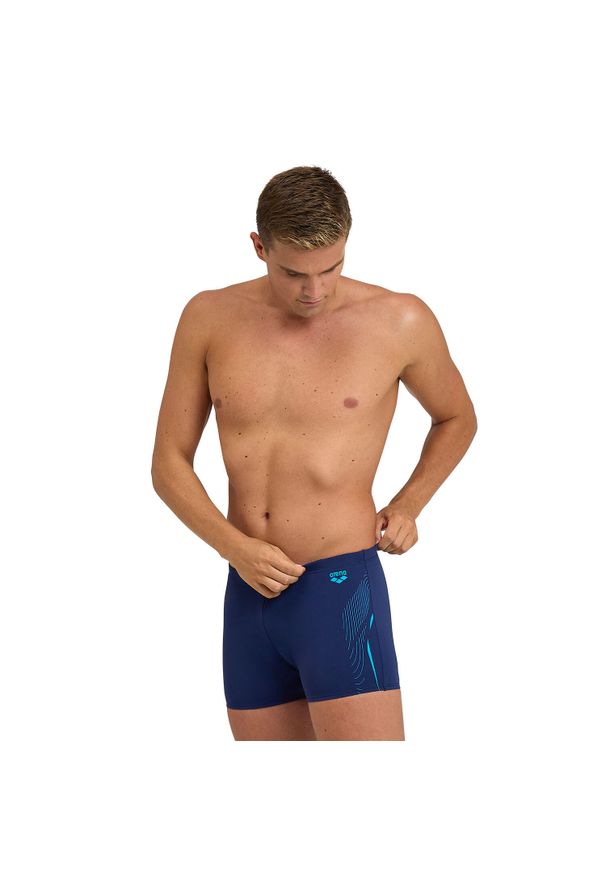 Kąpielówki Arena Graphic. Kolor: niebieski