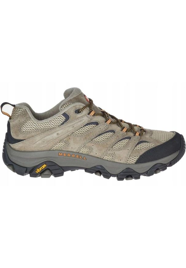 Merrell - Buty trekkingowe męskie Merrel Moab 3. Kolor: beżowy. Materiał: tkanina. Sport: turystyka piesza