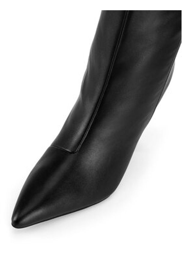 Nine West Botki WFA2829-1 Czarny. Kolor: czarny. Materiał: materiał