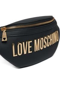 Love Moschino - LOVE MOSCHINO Plecak JC4195PP1LKD0000 Czarny. Kolor: czarny. Materiał: skóra #4