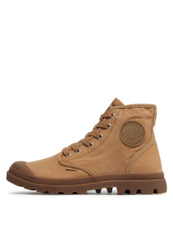 Palladium Trapery Pampa Hi 02352-209-M Brązowy. Kolor: brązowy. Materiał: materiał
