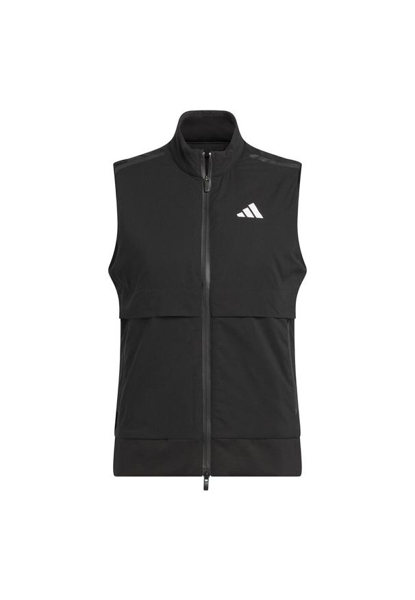 Adidas - Kamizelka z suwakiem na całej długości Ultimate365 Tour Frostguard. Kolor: czarny. Sport: golf