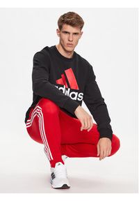 Adidas - adidas Bluza Essentials French Terry Big Logo Sweatshirt IJ8583 Czarny Regular Fit. Kolor: czarny. Materiał: bawełna