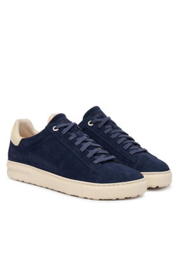 Birkenstock Sneakersy Bend Low 1030880 Granatowy. Kolor: niebieski. Materiał: zamsz, skóra