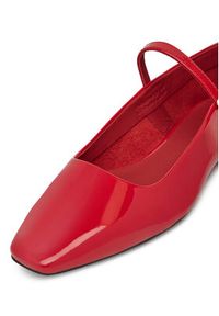 Gino Rossi Baleriny EMMY-V12 Czerwony. Kolor: czerwony. Materiał: lakier, skóra #7