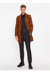 Hugo Koszula Kenno 50500965 Czarny Slim Fit. Kolor: czarny. Materiał: bawełna
