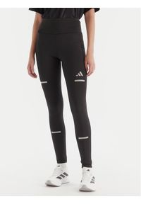 Adidas - adidas Legginsy Running Climawarm JP3846 Czarny Slim Fit. Kolor: czarny. Materiał: syntetyk. Technologia: ClimaWarm (Adidas). Sport: bieganie