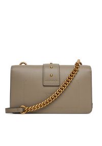 Pinko - PINKO Torebka Love One Mini ST.CL Al 25-26 PLTT 105856 A0F1 Szary. Kolor: szary. Materiał: skórzane #3