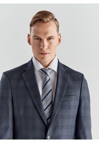 Pako Lorente - PAKO LORENTE – Granatowa marynarka garniturowa P21WP-3G-035-G. Kolor: niebieski. Materiał: wełna #4