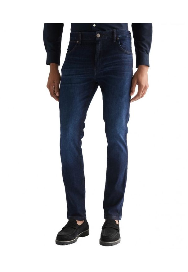 Wrangler - MESKIE SPODNIE WRANGLER LARSTON DEEP ABYSS 112377821