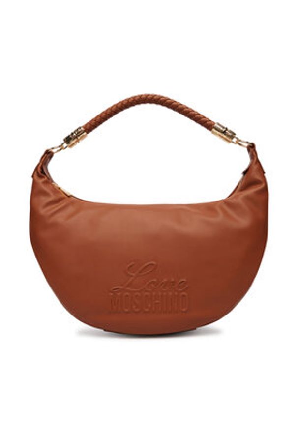 Love Moschino - LOVE MOSCHINO Torebka JC4222PP0OKA0300 Brązowy. Kolor: brązowy. Materiał: skórzane
