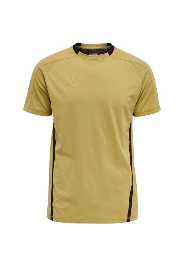 Koszulka do piłki nożnej dla dorosłych Hummel hm lCIMA. Kolor: brązowy, beżowy, wielokolorowy, żółty