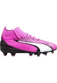Buty piłkarskie dla dzieci Puma Ultra Pro Fg ag. Kolor: czarny, wielokolorowy, biały. Materiał: syntetyk, materiał. Szerokość cholewki: normalna. Sport: piłka nożna #1