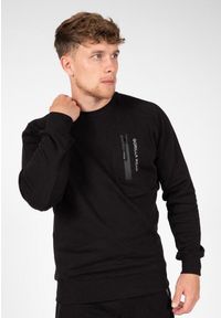 GORILLA WEAR - Newark Sweatshirt - Czarny. Kolor: czarny. Materiał: dresówka. Sport: fitness