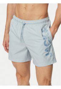 Jack & Jones Szorty kąpielowe Maui Wave 12291391 Niebieski jasny Regular Fit. Kolor: niebieski. Materiał: syntetyk #1