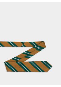 Pako Lorente - PAKO LORENTE – Krawat męski brązowy P22SF-KX-009-Y-0. Kolor: brązowy. Materiał: poliester #4