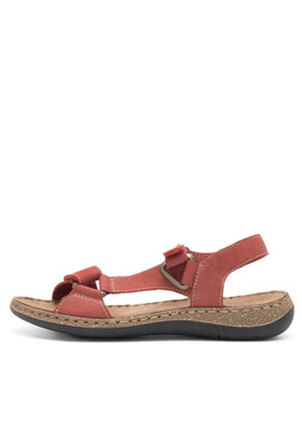 Go Soft Sandały WI23-4773-05 Czerwony. Kolor: czerwony. Materiał: skóra