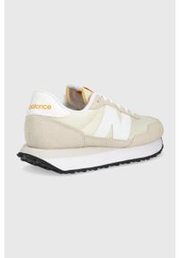 New Balance sneakersy WS237FC kolor beżowy. Nosek buta: okrągły. Zapięcie: sznurówki. Kolor: beżowy. Materiał: guma #3