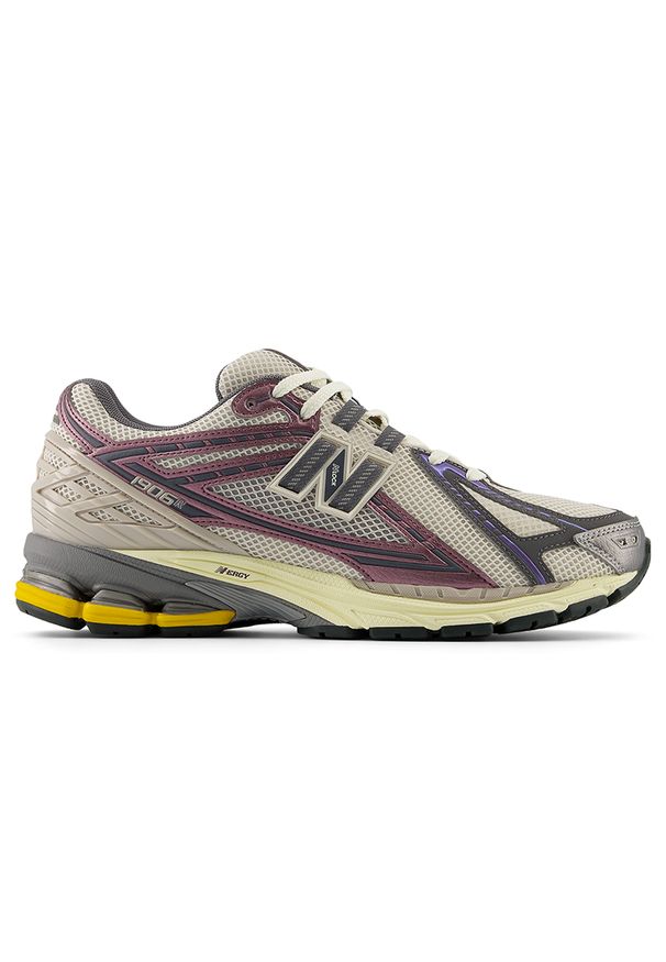 Buty unisex New Balance M1906RRA – bordowe. Kolor: czerwony. Materiał: materiał, syntetyk, guma. Szerokość cholewki: normalna. Sport: turystyka piesza