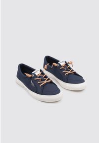 Buty damskie Pepe Jeans Kenton Block. Kolor: niebieski