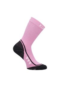 Skarpety trekkingowe dla kobiet CMP Supersoft 50. Kolor: różowy. Sport: turystyka piesza #1