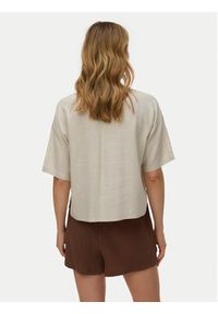 Vero Moda Koszula Rosie 10346914 Beżowy jasny Loose Fit. Kolor: beżowy. Materiał: wiskoza #6