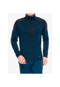 Bluza polarowa męska Vaude Elope Fleece Jacket II. Kolor: zielony, niebieski, wielokolorowy. Materiał: polar