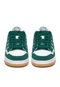 Adidas - adidas Sneakersy RAPID COURT LOW JR1009 WB Zielony. Kolor: zielony. Materiał: zamsz, skóra #5