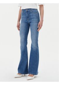 ViCOLO Jeansy DD5073 Niebieski Flare Fit. Kolor: niebieski