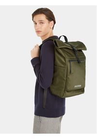TOMMY HILFIGER - Tommy Hilfiger Plecak Th Monotype Rolltop Backpack AM0AM11549 Zielony. Kolor: zielony #4